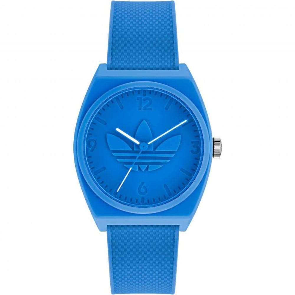 Adidas AOST22033 Blue Resin Strap Men's Watch - Stylish & Durable for Casual, Business & Outdoor Activities