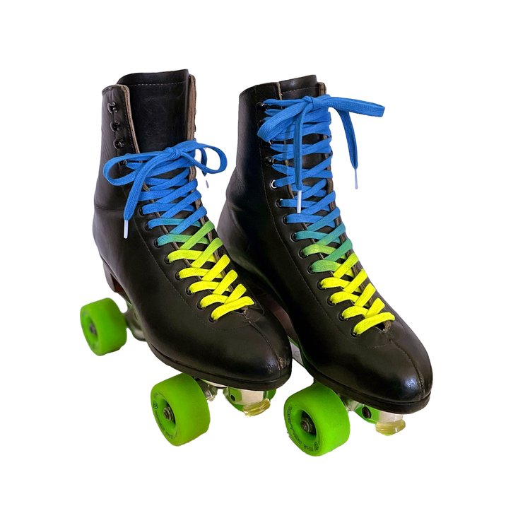 Electric Avenue Noodles Skate Laces - Premium Replacement Shoelaces for Skateboards & Sneakers - Perfect for Skateboarding, Streetwear Fashion & Everyday Use