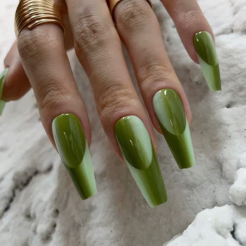 Green Vertical Ombre