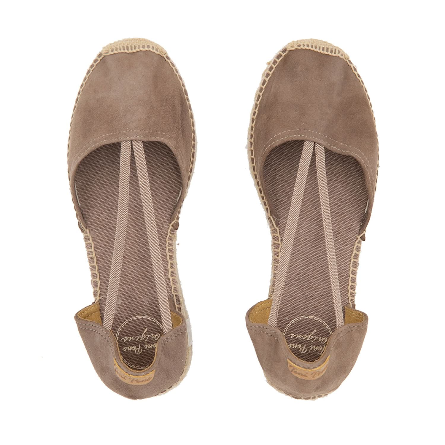 Women's Suede Leather Espadrilles - Comfortable Summer Casual Shoes for Beach, Vacation & Everyday Wear - Erla A