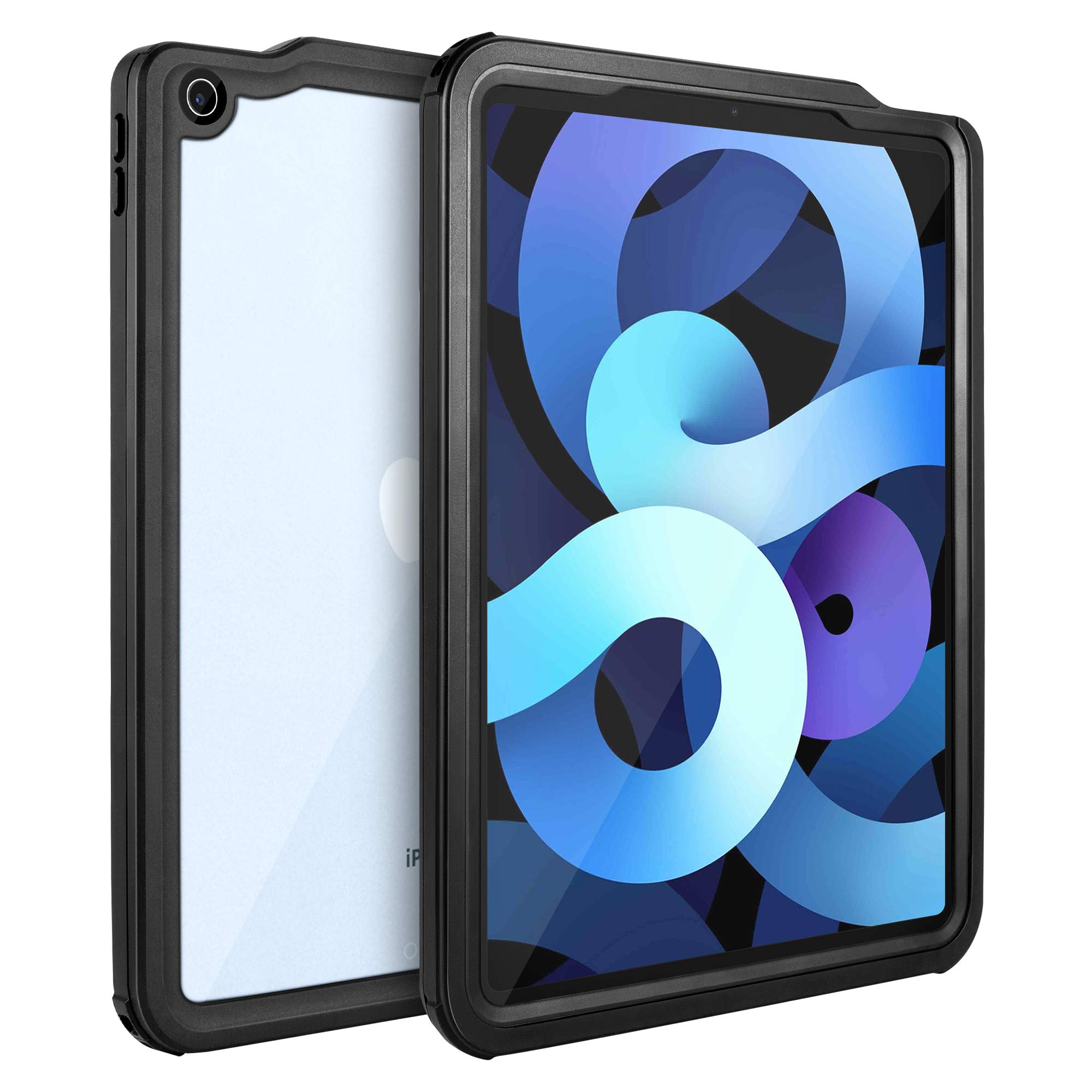 **Waterproof Case for iPad Air 4/5 (2020/2022) – 10.9 Inch Shockproof, Dustproof, Full-Body Protection Cover with Lanyard & Kickstand – Perfect for Swimming, Beach, Outdoor Adventures**