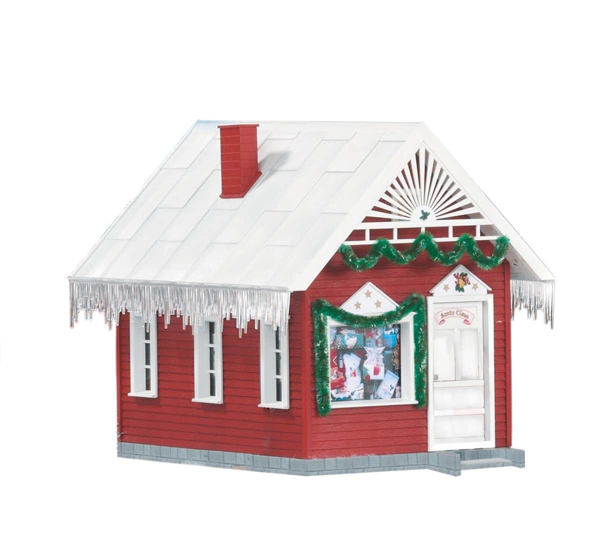 PIKO 62703 G Scale Santa's House - Pre-Assembled Christmas Train Model for Holiday Village & Winter Layout Displays