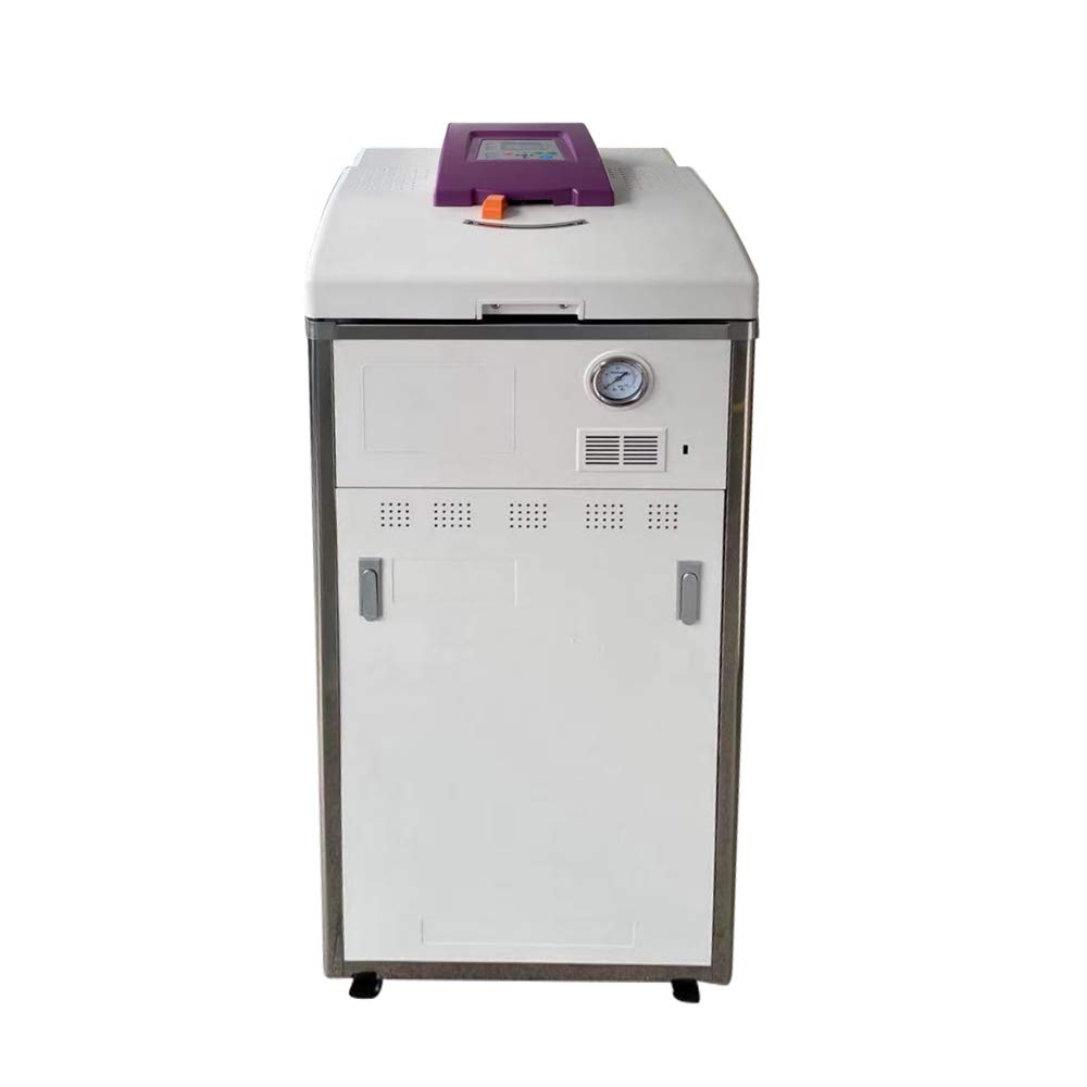 75L Vertical Scientific Steam Electric Sterilizer Autoclave - High Pressure Medical Sterilization Equipment with Anti-Scald Stainless Steel Shell for Hospitals, Labs & Dental Clinics (Fast US Shipping)