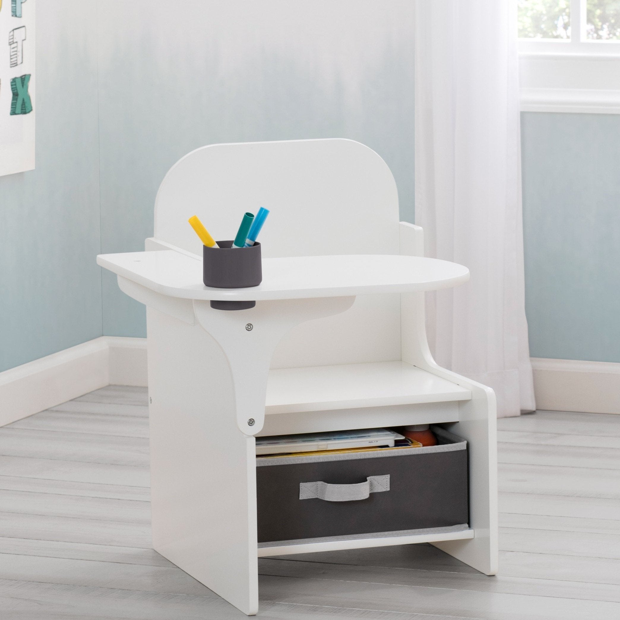 Adjustable MySize Chair Desk for Kids & Adults - Ergonomic Study & Workstation for Home, Office & School - Perfect for Remote Learning & Workspace Setup