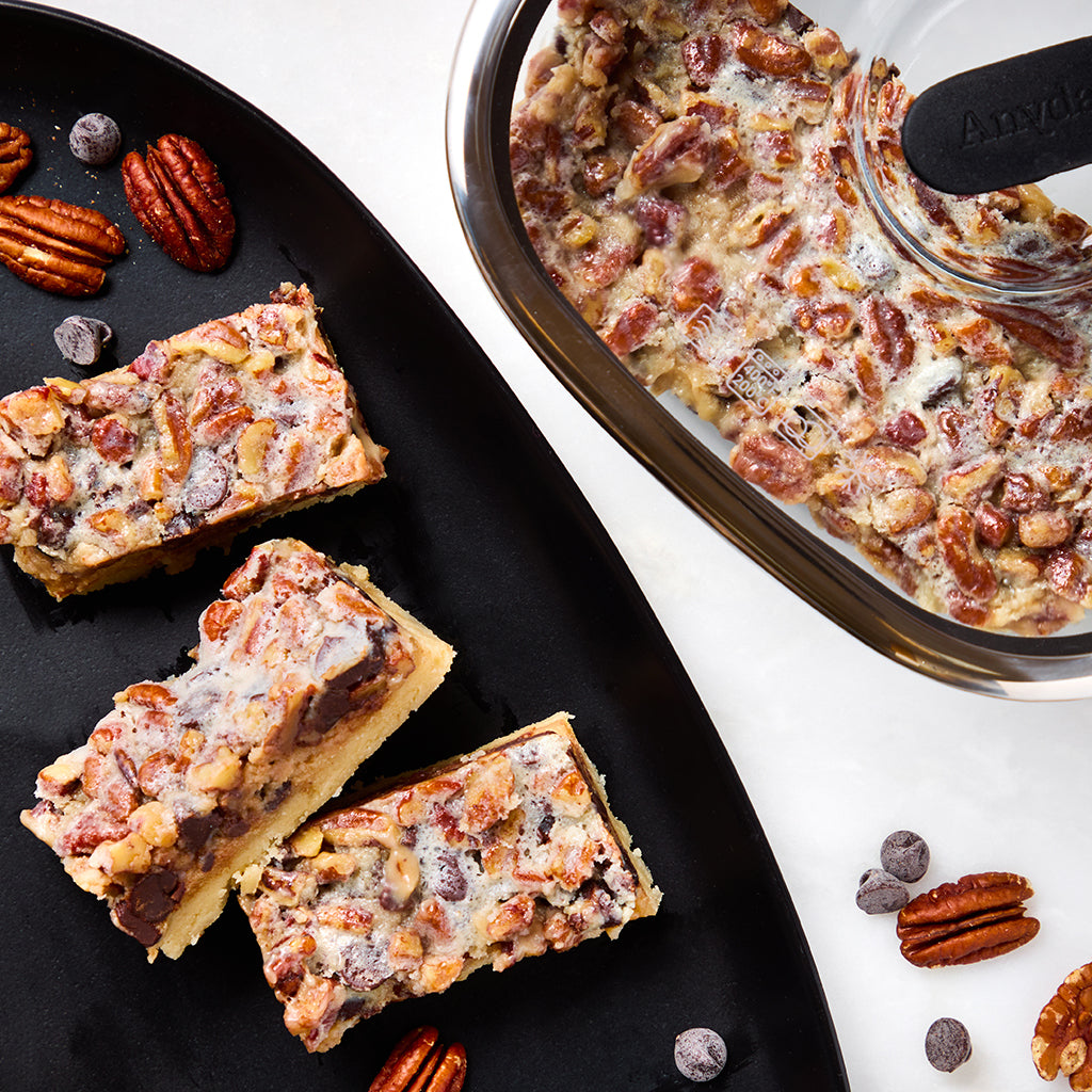 Delicious Maple Pecan Bars - Sweet & Crunchy Homemade Treats for Holidays, Gifts & Dessert Parties