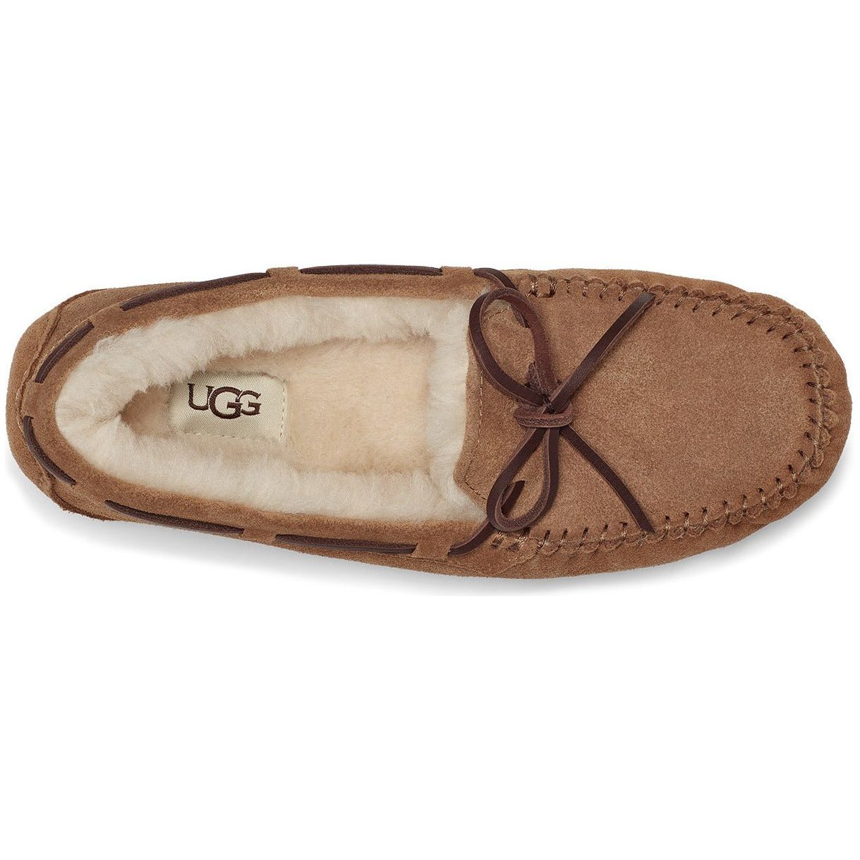 UGG Women's Dakota Slipper - Cozy Indoor/Outdoor House Shoes with Genuine Sheepskin Lining - Perfect for Winter, Home, and Casual Wear (Chestnut)