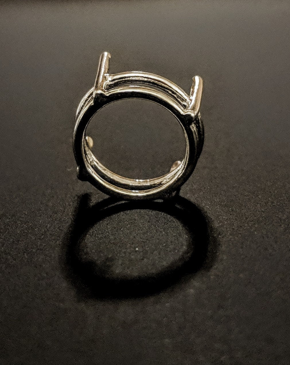Sterling Silver or 14kt Gold 4.25mm Round Wire Basket Head - DIY Jewelry Findings for Rings, Earrings, Pendants - Custom Made Jewelry Components (144-010) - Perfect for Handmade Jewelry Crafting and Gift Making