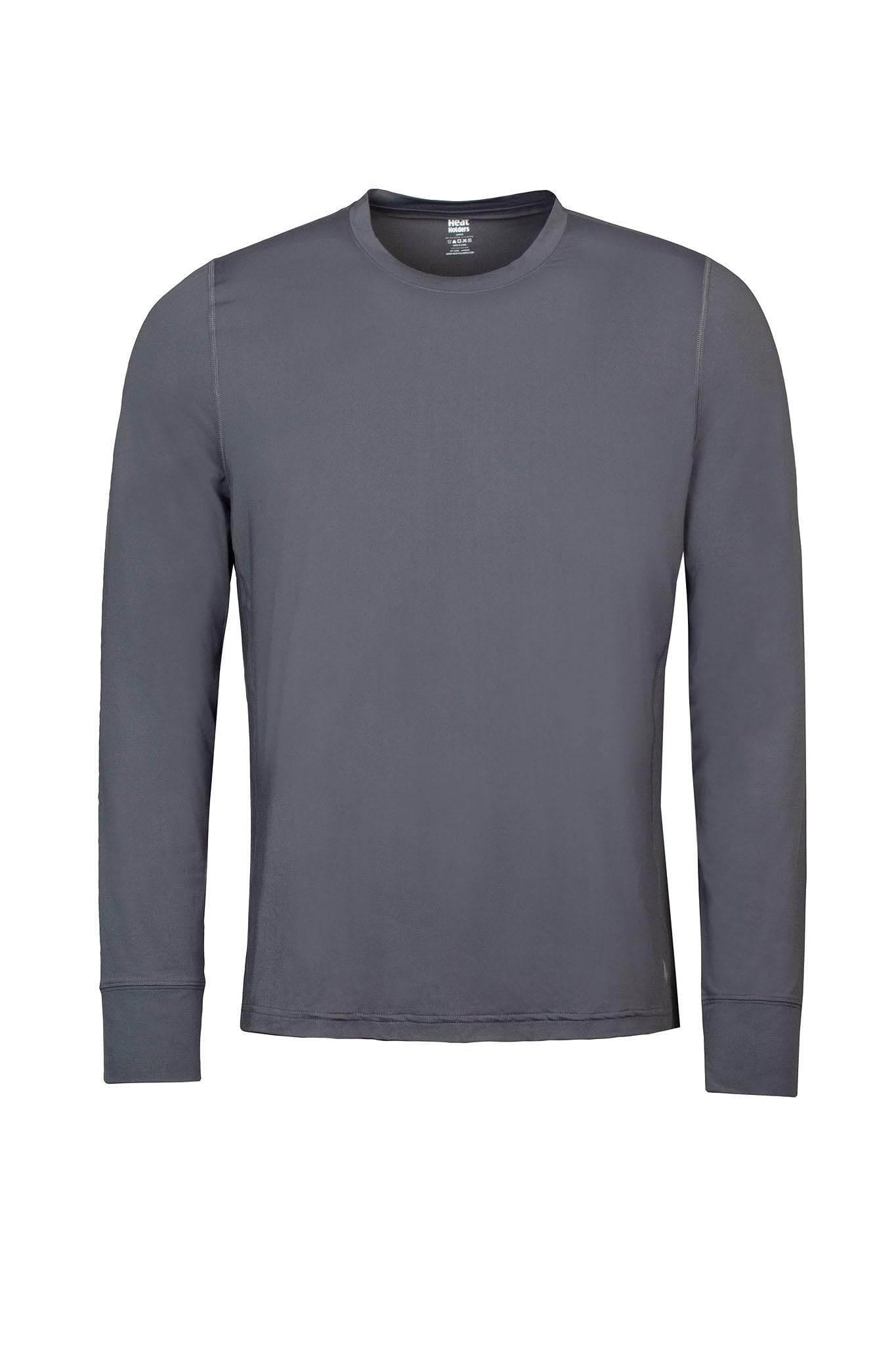 HEAT HOLDERS Men's Ultra LITE™ Thermal Long Sleeve T-Shirt - Black/S - Warm Base Layer for Winter, Cold Weather & Outdoor Activities