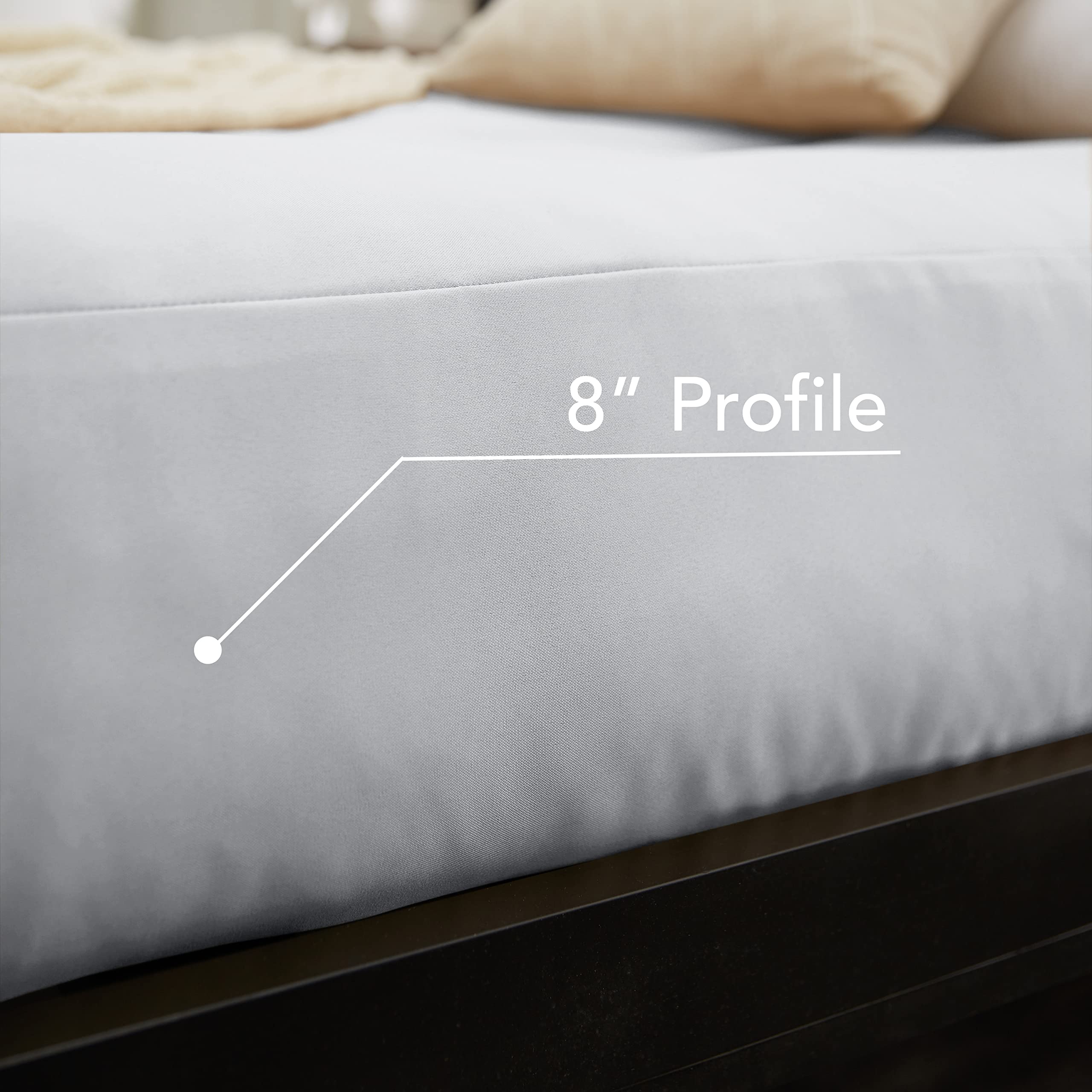 Premium Suede Futon Mattress - 8