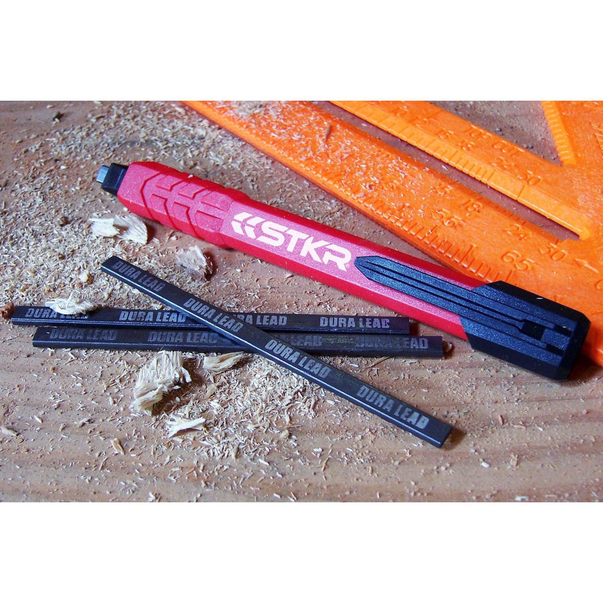 Professional Mechanical Carpenter Pencil Set - Durable Woodworking & Construction Pencils for Marking, Measuring & Drafting - Perfect for Carpenters, Contractors & DIY Projects