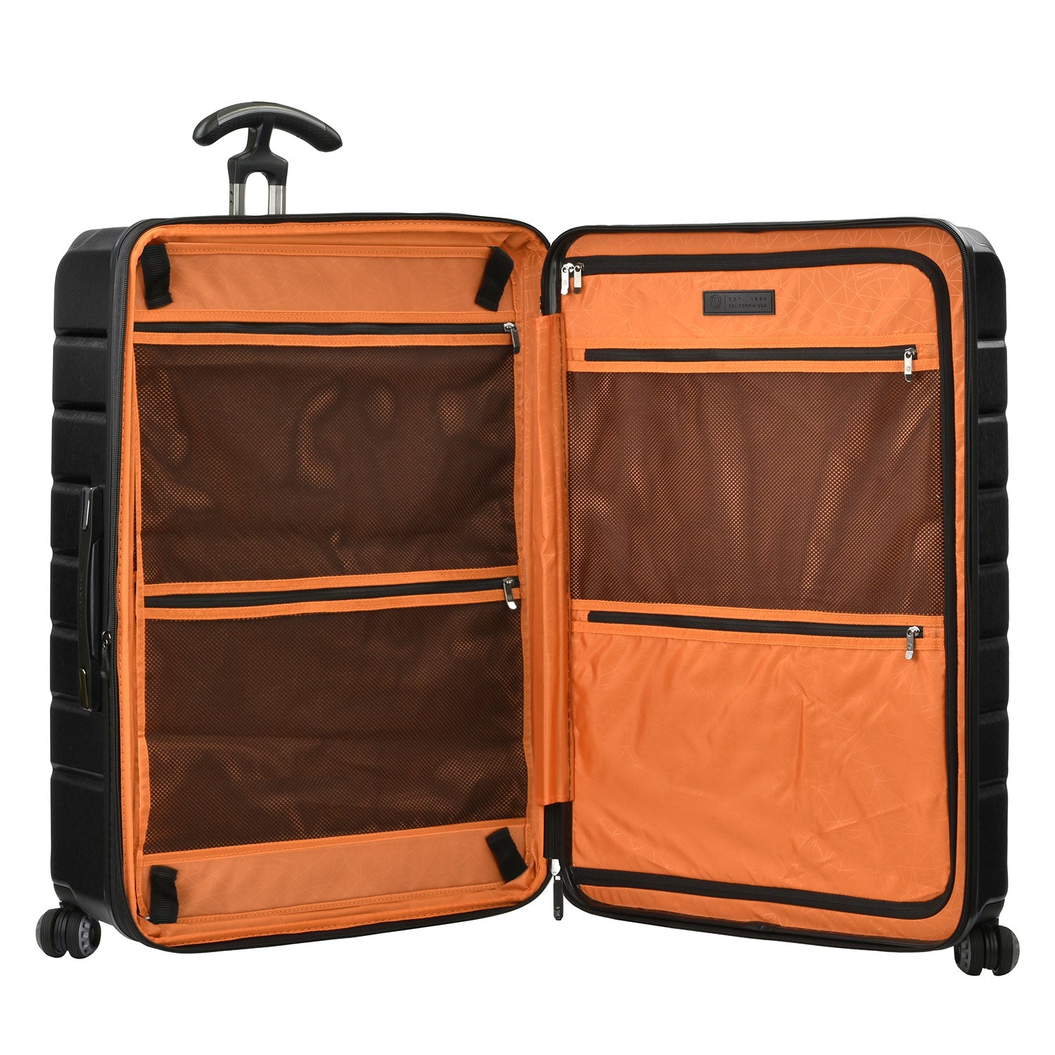 Silverwood II 3-Piece Luggage Set - Lightweight Spinner Suitcase with TSA Lock, Durable Hardshell Carry-On & Check-In Bags for Travel, Business Trips & Vacations