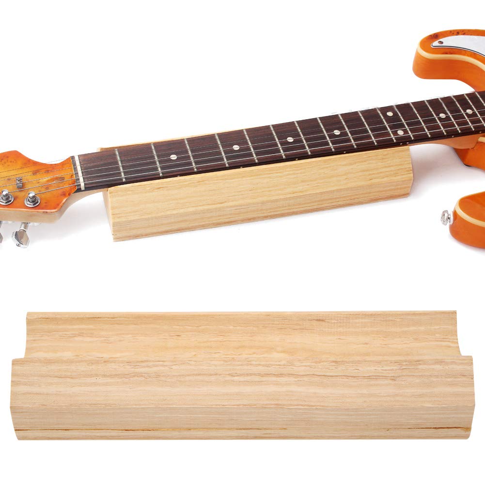 Premium Guitar Neck Support Caul - Moderate Hardness Portable Foam Stand for Guitar & Bass - Ideal for Practice, Studio Sessions & Travel Accessories