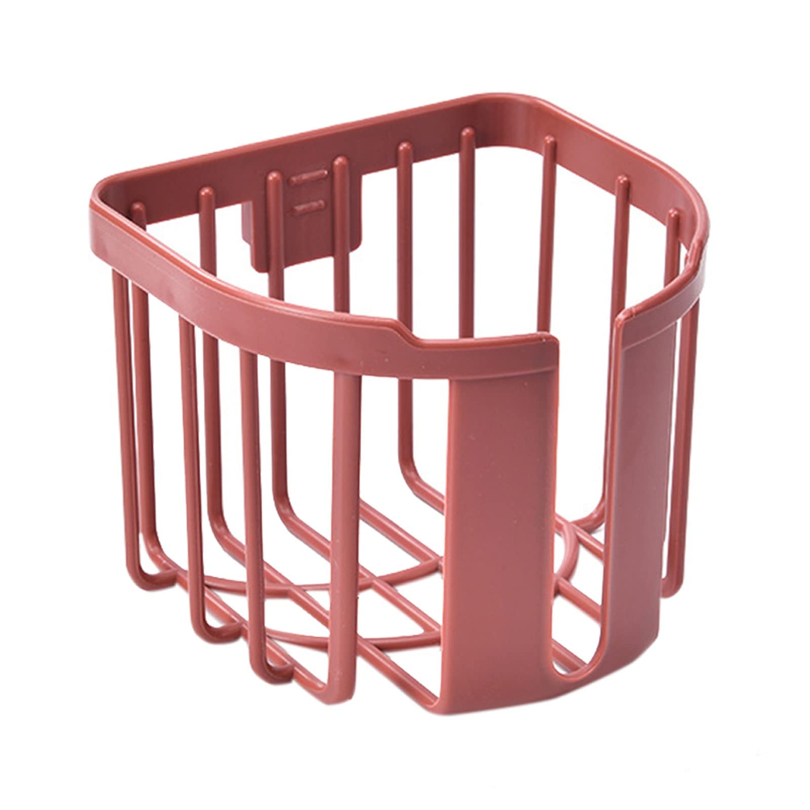 GONEBIN Perforated Wall Hanging Shelf - Bathroom Storage Organizer with Toilet Paper Holder, Over The Tank Tissue Roll Holder - Space Saving Solution for Small Bathrooms, Perfect for Over Cabinet Door Installation