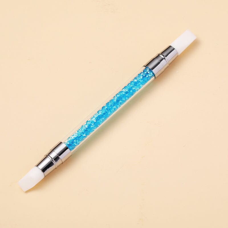 Dual-End Silicone Nail Art Pen - Professional Nail Design Tool for DIY Manicure & Nail Art - Perfect for Home, Salon, and Party Nail Decorations