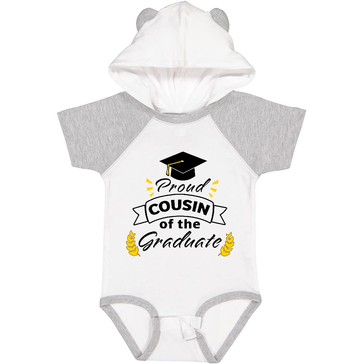 Inktastic Proud Cousin of the Graduate Baby Bodysuit - Cute Family Graduation Outfit for Infants & Toddlers - Perfect for Graduation Parties & Photo Shoots