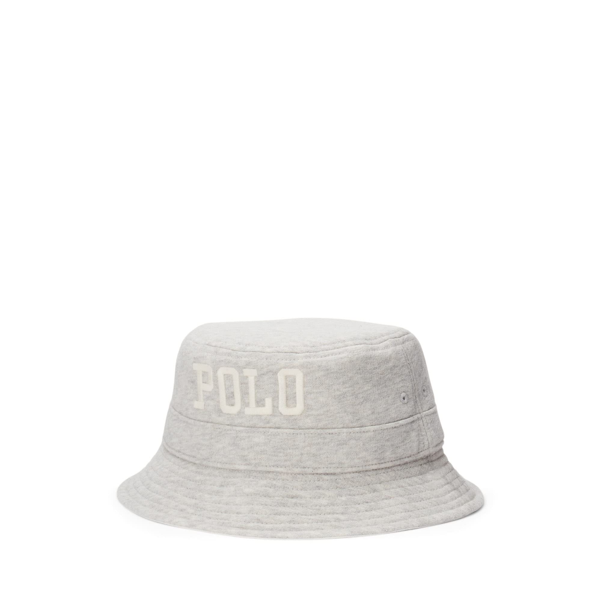 Ralph Lauren Men's Twill Bucket Hat with Scattered Pony Design - Casual Sun Protection for Outdoor Activities, Beach, and Travel