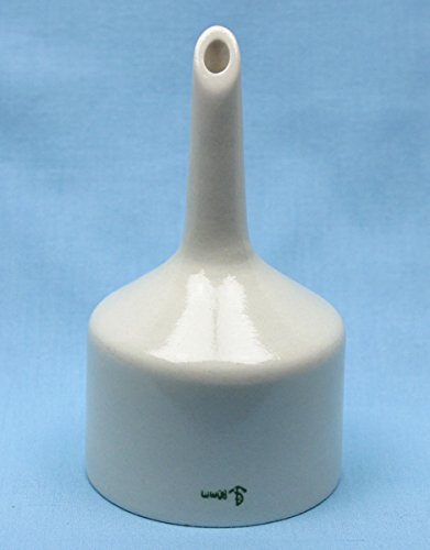 70mm Buchner Funnel - Laboratory Glass Filtration Funnel for Chemistry Experiments & Vacuum Filtration - Perfect for Labs, Schools & Home Science Projects
