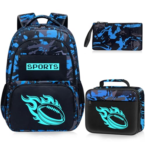 Sports-american Football001-backpack Set