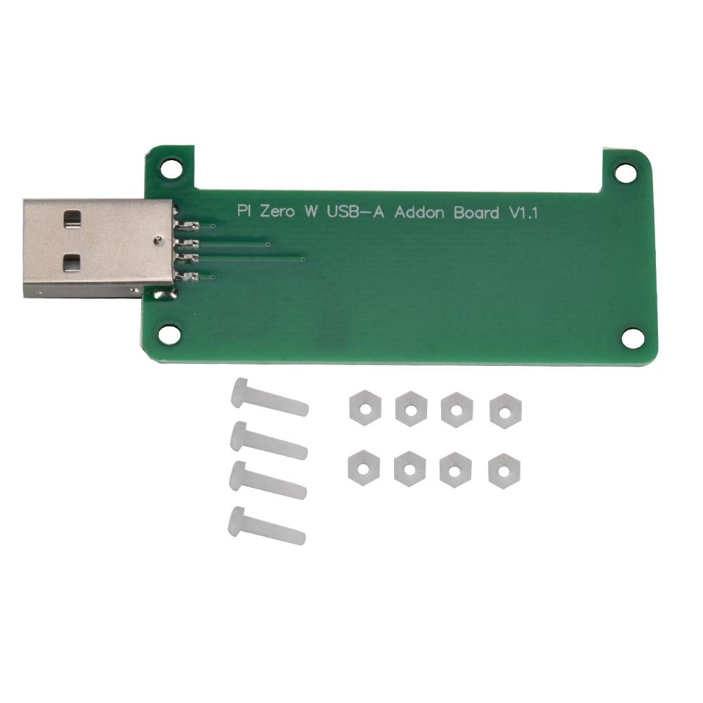 Raspberry Pi Zero 1.3/Zero W USB Adapter Board - USB Connector Expansion Kit with Tools for DIY Electronics Projects | Perfect for Home Automation, Robotics & IoT Prototyping