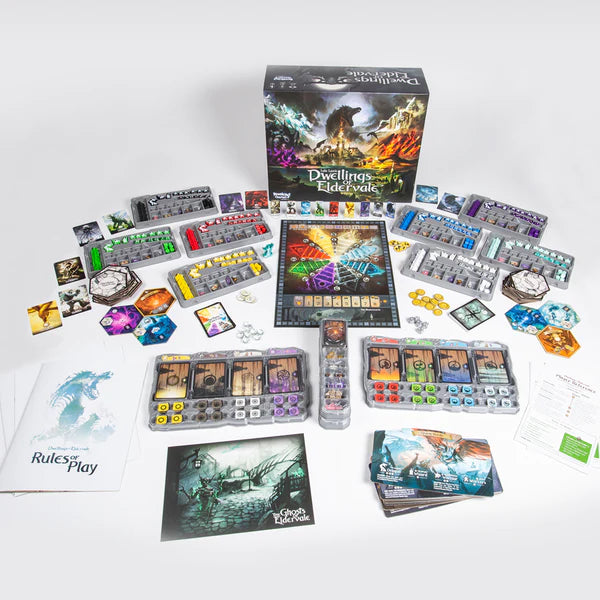 Dwellings of Eldervale (2nd Edition) - Epic Fantasy Board Game for Adults & Teens - Perfect for Game Nights & Strategy Lovers