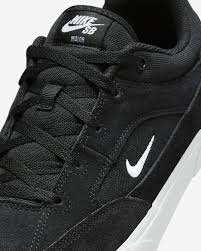 Nike SB Malor Skateboarding Shoes - Black/White Colorway | Durable & Comfortable for Street Skating & Casual Wear