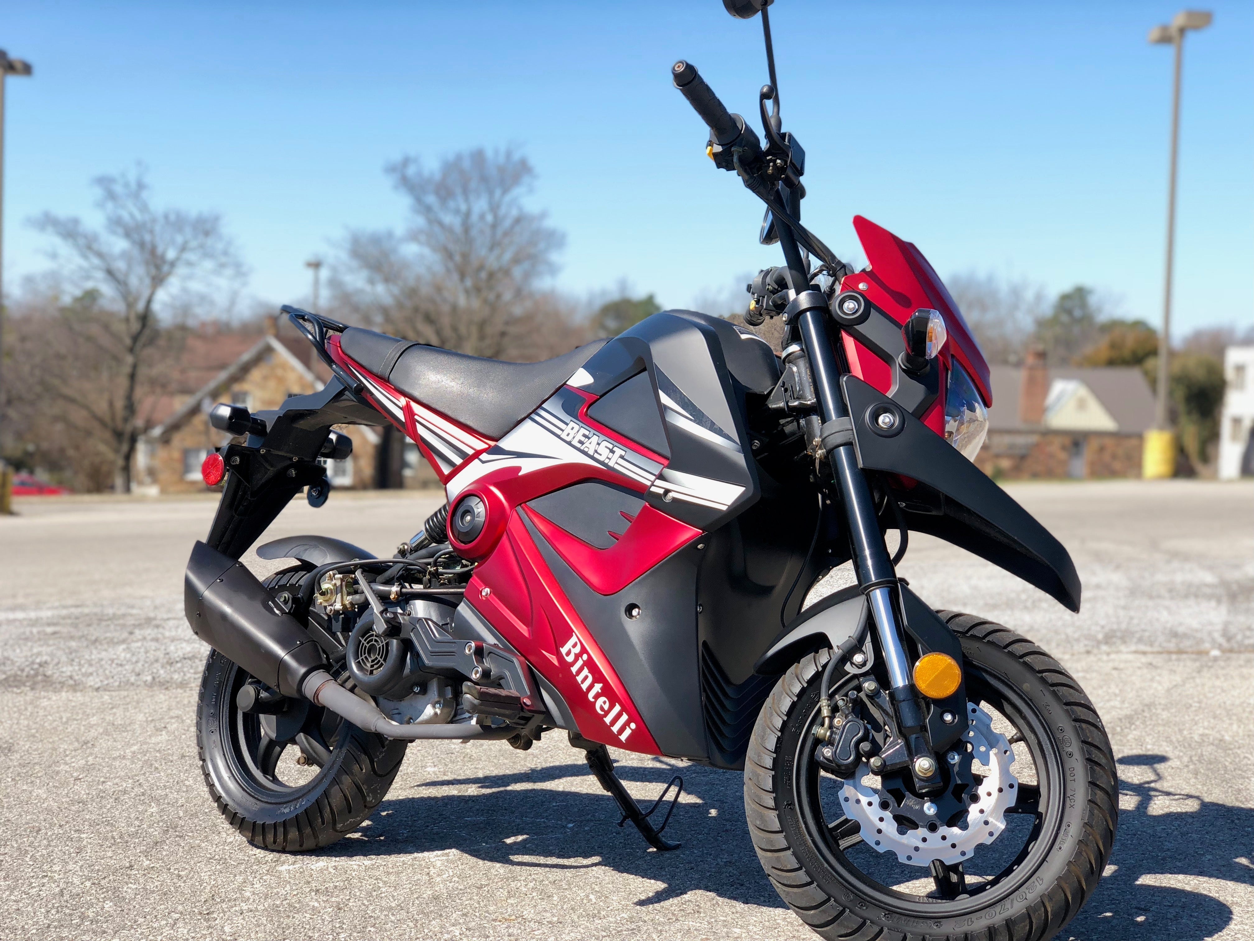 Bintelli Beast 150cc Sport Bike - Fully Assembled Gas-Powered Scooter for Adults | Perfect for Commuting & Urban Riding