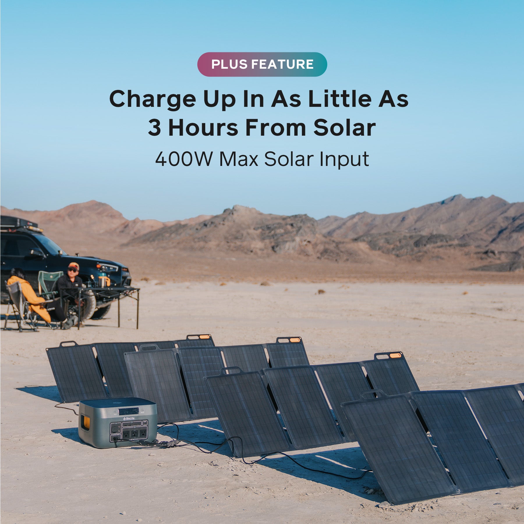 BaseCharge 1500+ Portable Power Station - 1500W/1512Wh Solar Generator for Outdoor Camping, RV Trips & Emergency Backup Power