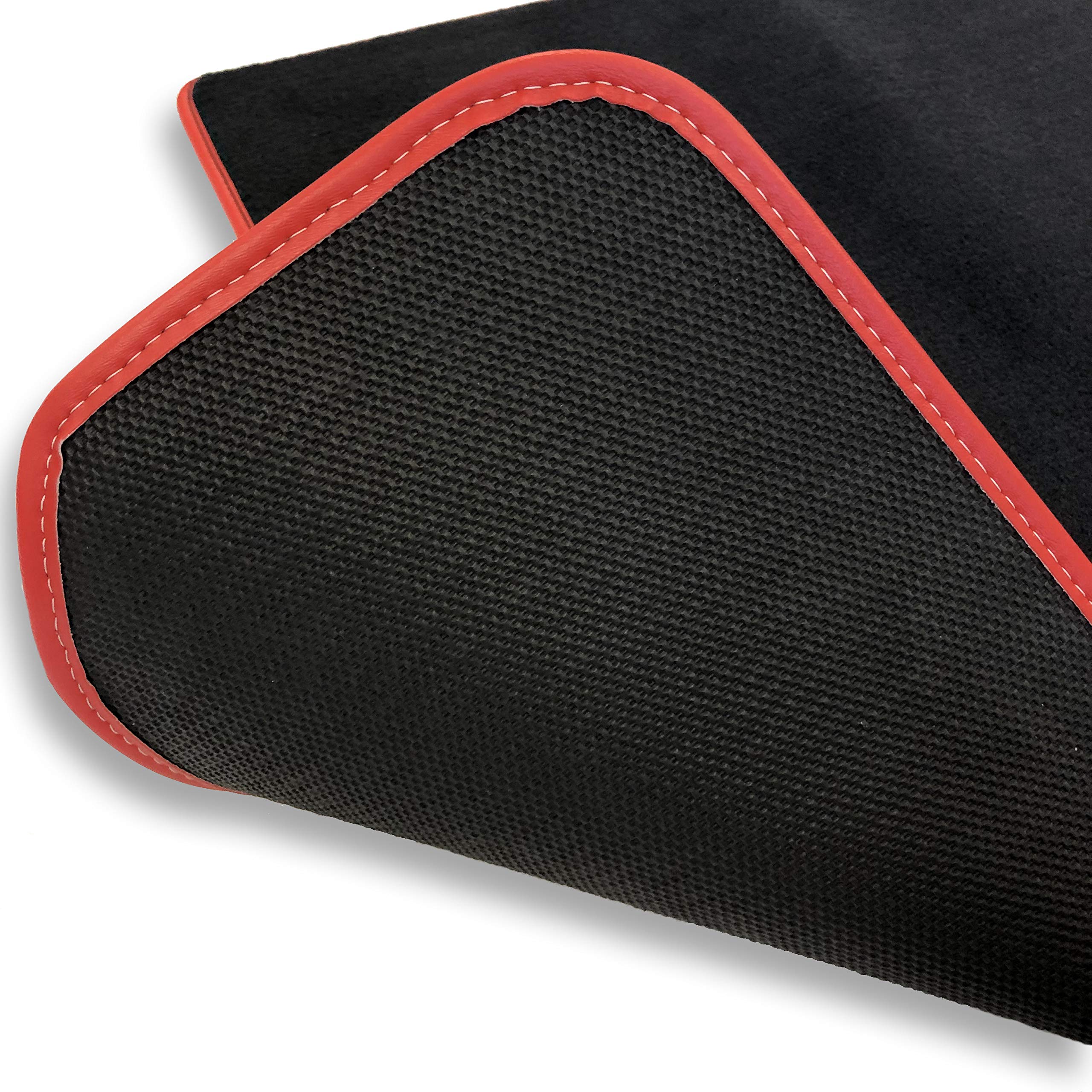 Premium Custom-Fit Carpeted Floor Mats for 2014-2019 Corvette C7 - Luxury Car Floor Liners (Charcoal, Convertible Z06 Flags) | Perfect for Daily Driving & Car Shows