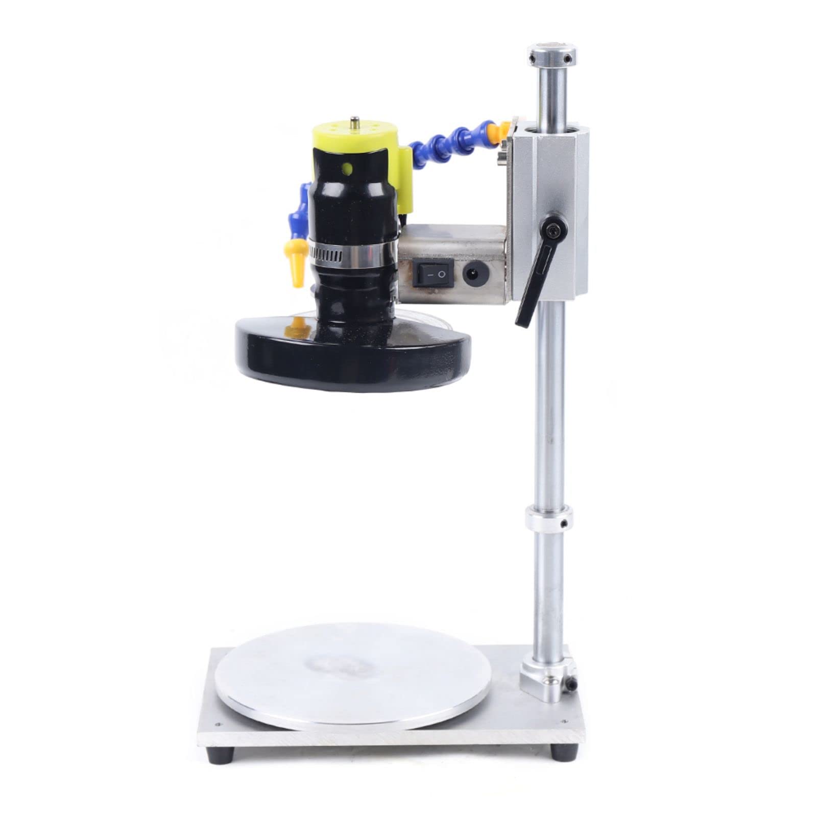 Electric Wine Bottle Cutter - 3000-6000RPM DIY Glass Bottle Cutting Machine with Non-Slip Rotating Base for Crafting Vases, Cups & Home Decor | Perfect for DIY Projects, Wedding Centerpieces & Upcycling Glass Bottles