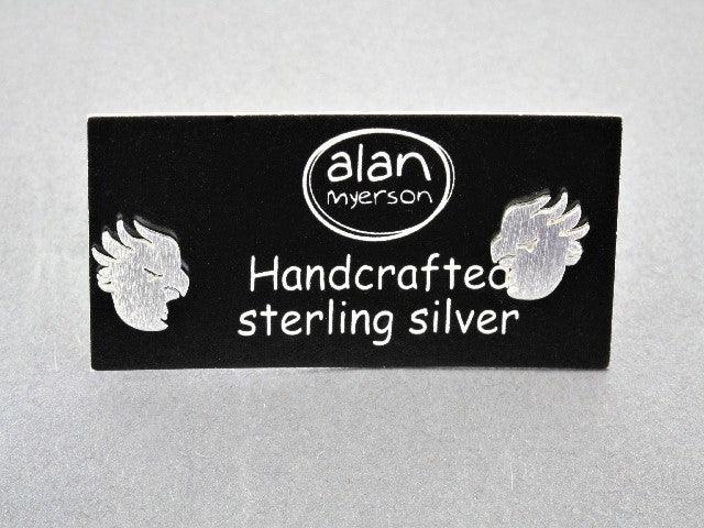 Sterling Silver Cockatoo Face Stud Earrings - Perfect for Casual Wear, Parties & Unique Gifts