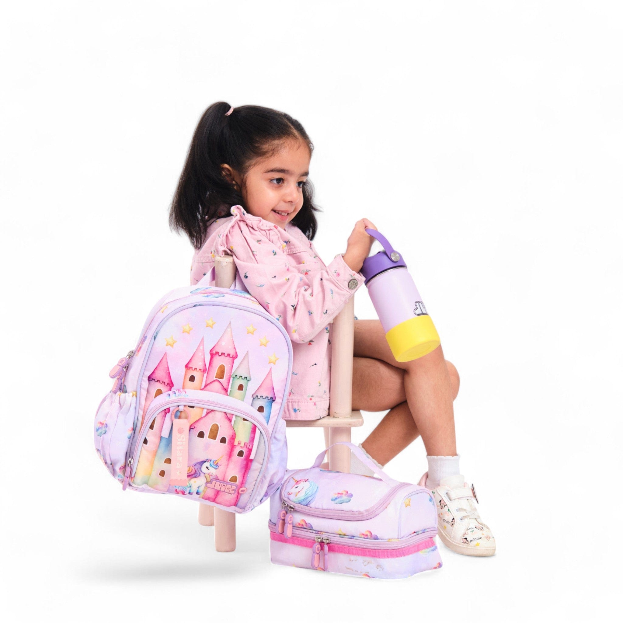Enchanted Fairytale Mini Backpack for Kids - Cute & Durable School Bag, Daycare, Travel & Playtime Adventures