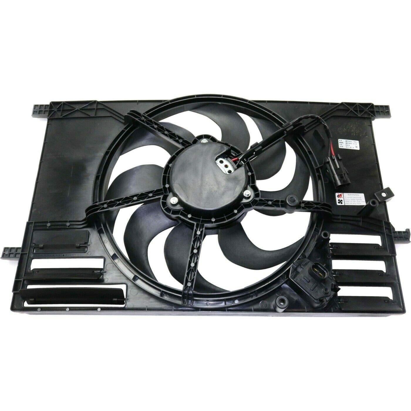 WDPP Radiator Cooling Fan 68360299AA 14498682 FI3115102 621577 68247205AA - High Performance Replacement Cooling Fan for Car & Truck Engines - Perfect for Overheating Prevention & Engine Cooling System Maintenance