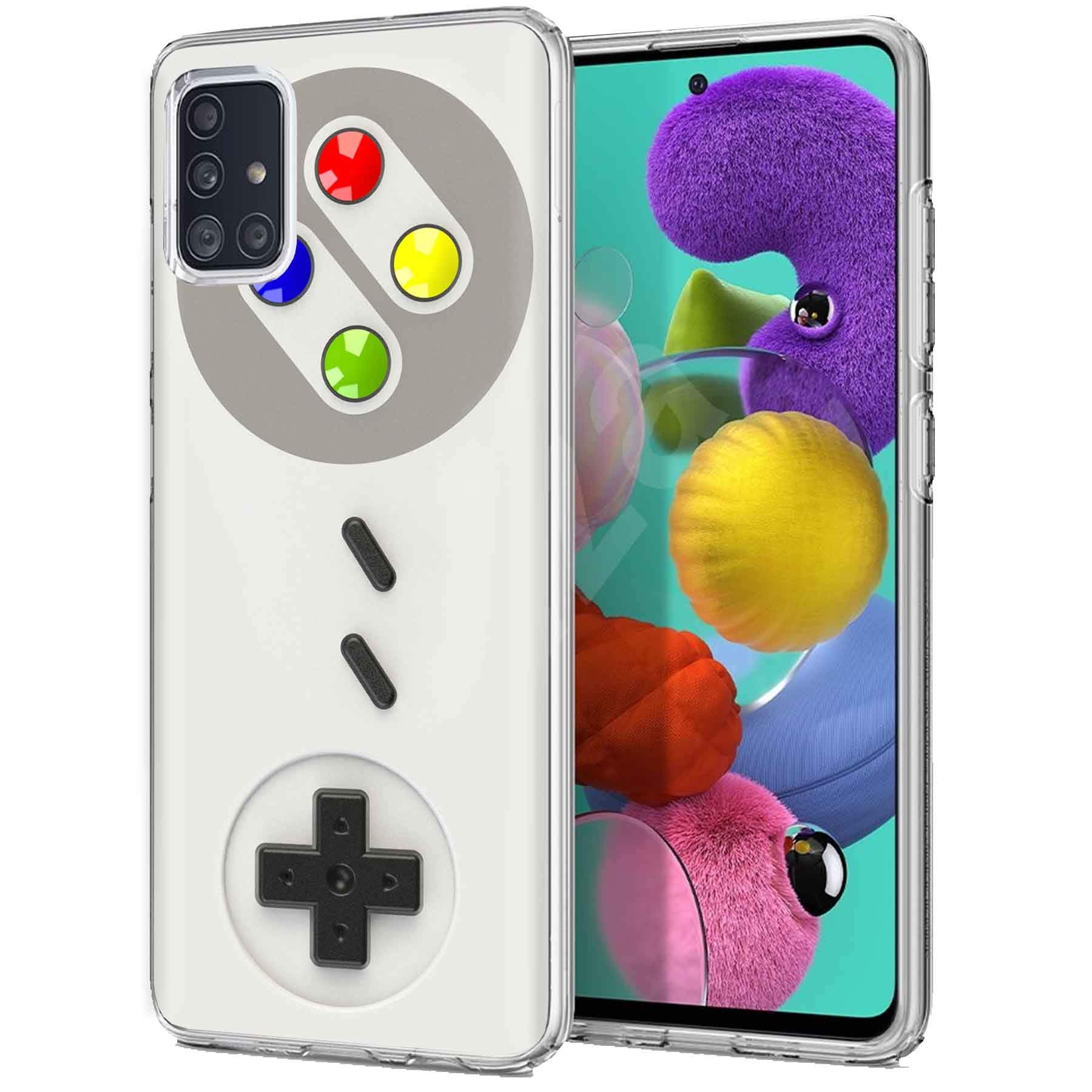 Gameboy Print TPU Phone Case for Samsung Galaxy A51 5G - Lightweight, Flexible, Soft Touch, Anti-Scratch Cover | Designed in USA | Perfect for Gaming, Daily Protection & Retro Style