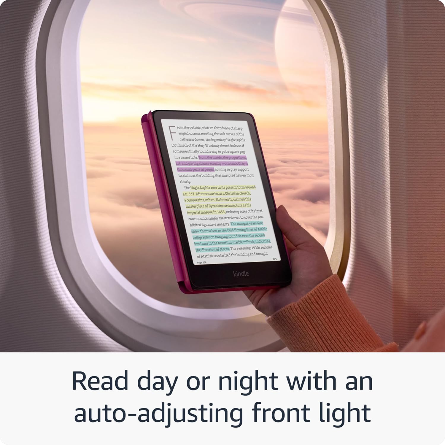 Amazon Kindle Colorsoft Signature Edition (1st Generation) 2024 E-Reader - 16GB Storage, Adjustable Warm Light, Waterproof for Beach & Poolside Reading