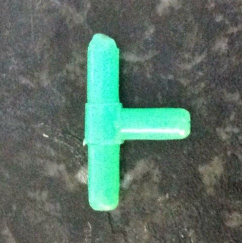 Air Tube Tee Joint - High-Quality PVC Tee Fitting for Air Compressor Systems, Pneumatic Tools & DIY Projects