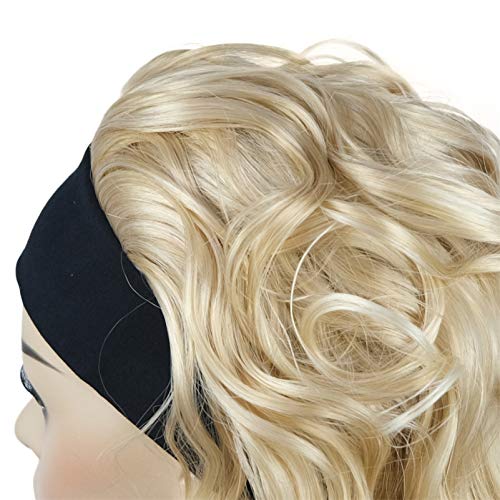 Extra Long Curly Headband Wig for Women - Soft & Natural Looking Synthetic Hair - Perfect for Cosplay, Costume Parties & Daily Fashion