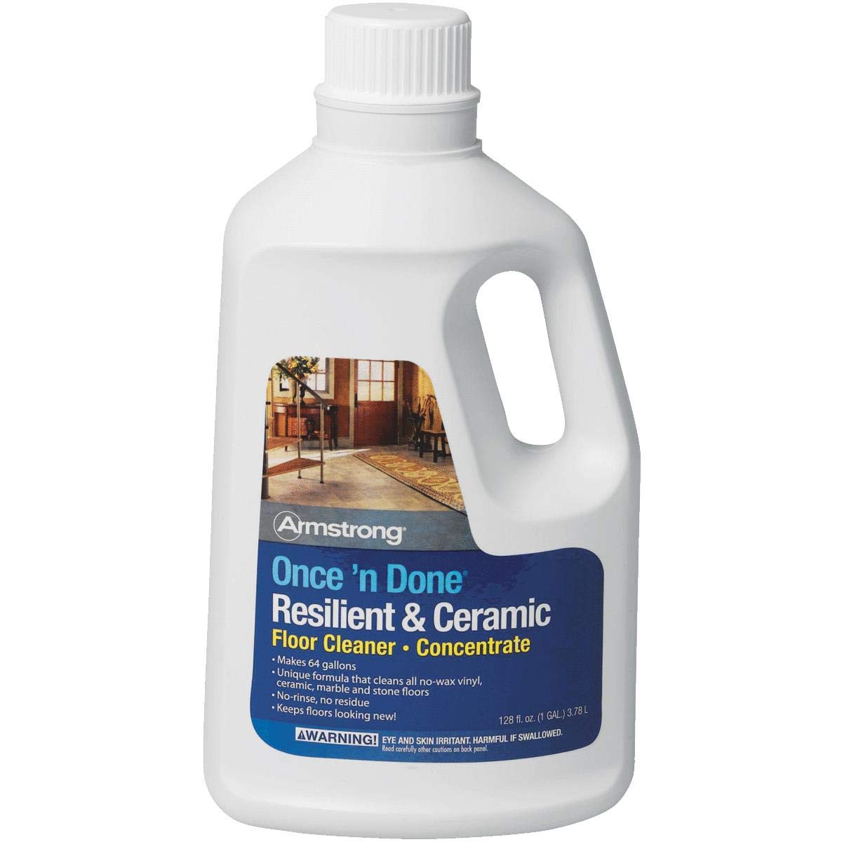Once 'N Done Floor Cleaner Concentrate - Powerful Multi-Surface Cleaning Solution for Hardwood, Tile & Laminate Floors - Ideal for Homes, Offices & Commercial Spaces