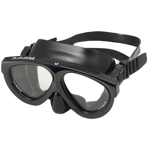 Riffe Mantis Scuba Diving Mask with Clear Lens - Perfect for Snorkeling, Spearfishing & Underwater Photography
