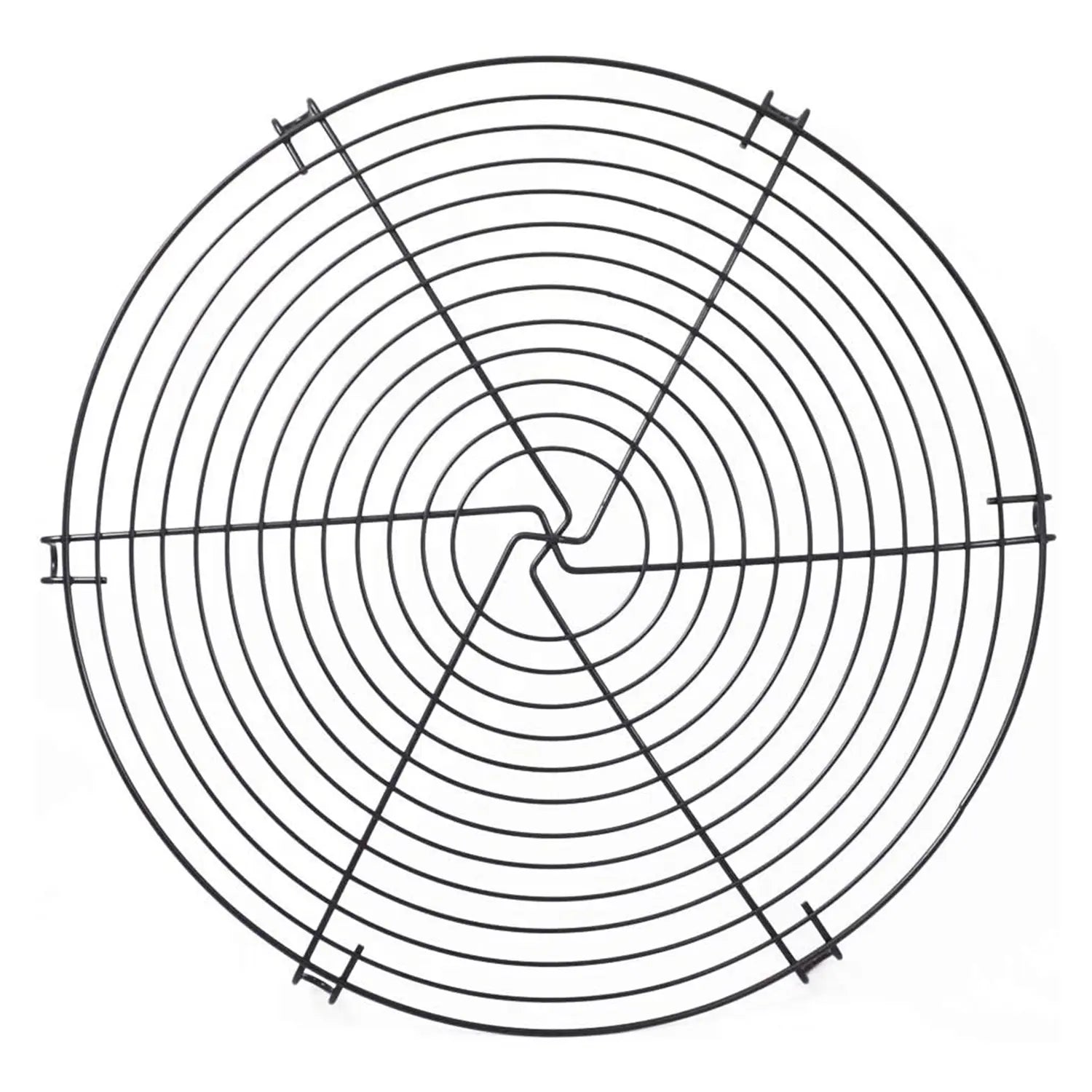 Kai House Select 12-Inch Round Iron Cake Cooling Rack with Non-Slip Feet - Perfect for Baking, Pastry Cooling & Cookie Drying - Ideal for Home Bakers & Professional Kitchens