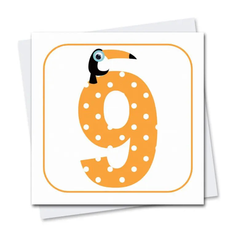 Tilly Toucan No. 9 Plush Toy - Adorable Stuffed Animal for Kids' Bedroom Decor & Birthday Gifts