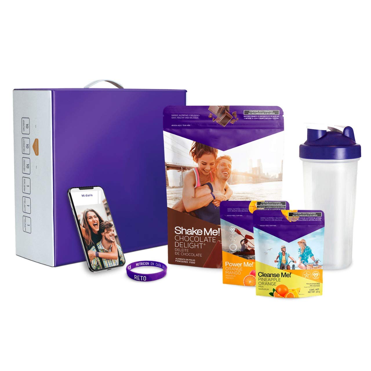 VIVRI Cleanse Me Jamaica Tropical Superfood Shake - Cookies & Cream & Orange Mango Flavors for Detox & Energy Boost | Perfect for Post-Workout Recovery & Healthy Lifestyle
