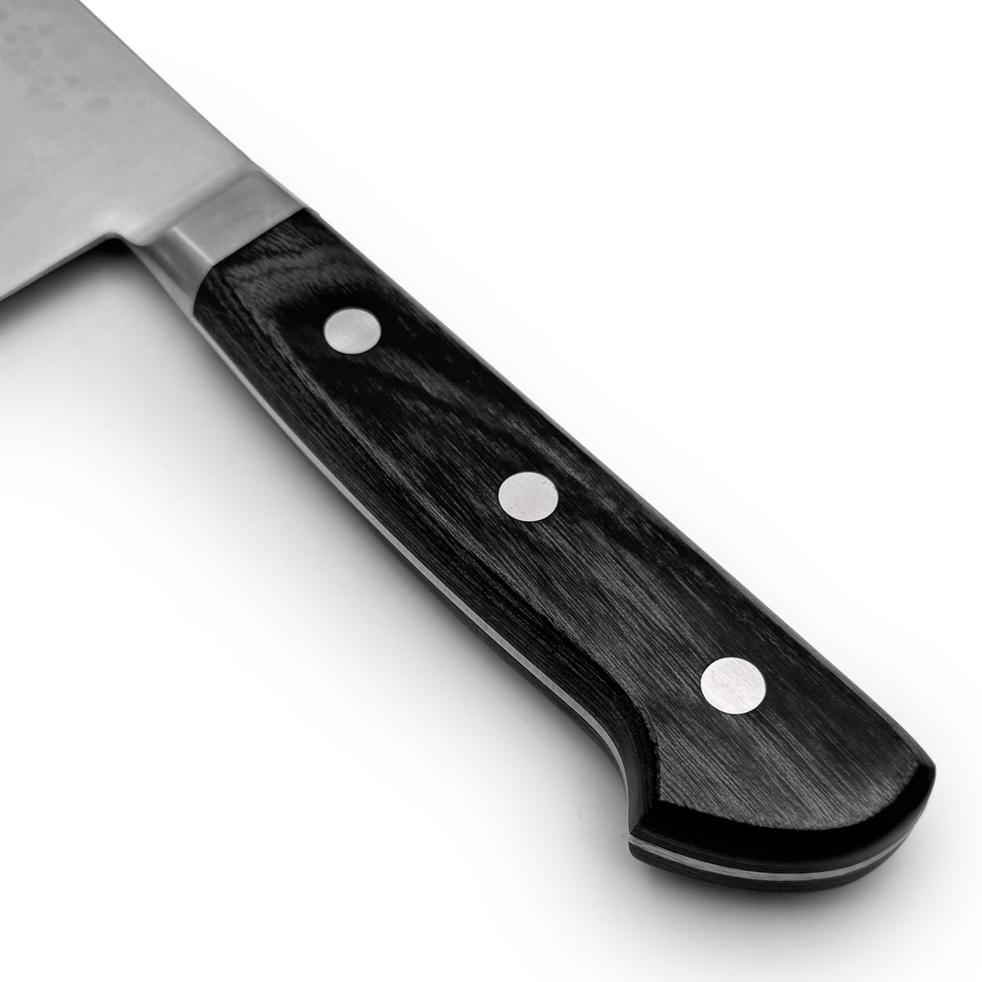 Ittosai Kotetsu VG-5 Kengata Petty Knife 150mm (5.9 Inch) - Japanese Hammered Tsuchime Finish - Perfect for Slicing, Dicing & Precision Kitchen Tasks