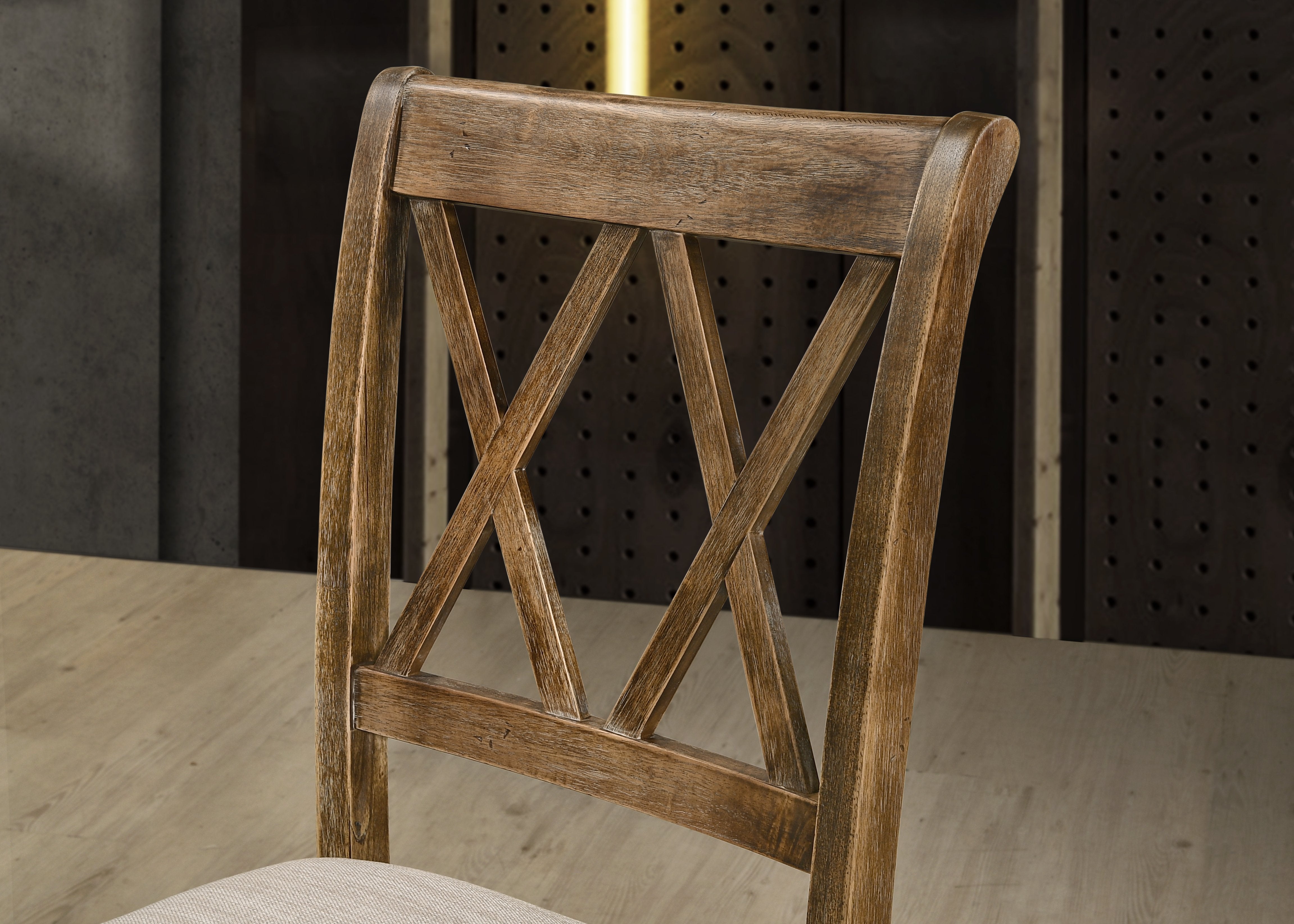 Roundhill Furniture Windvale Fabric Upholstered Dining Chairs, Set of 2 - Modern Comfortable Kitchen & Dining Room Seating for Home & Restaurant Use