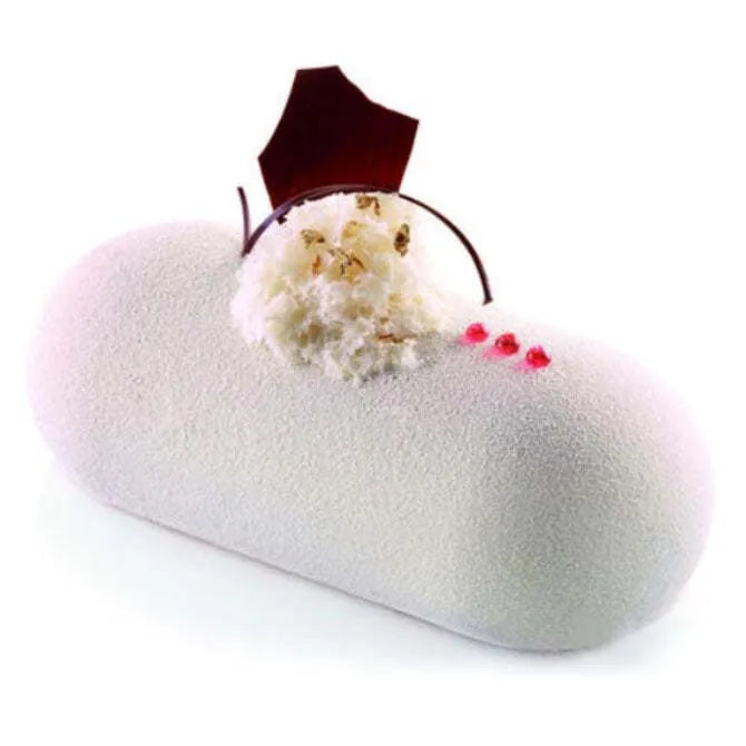 Nonstick Large White Mr. Pillow Mold for Baking - Perfect for Cakes, Cupcakes, and Pastry Decorations