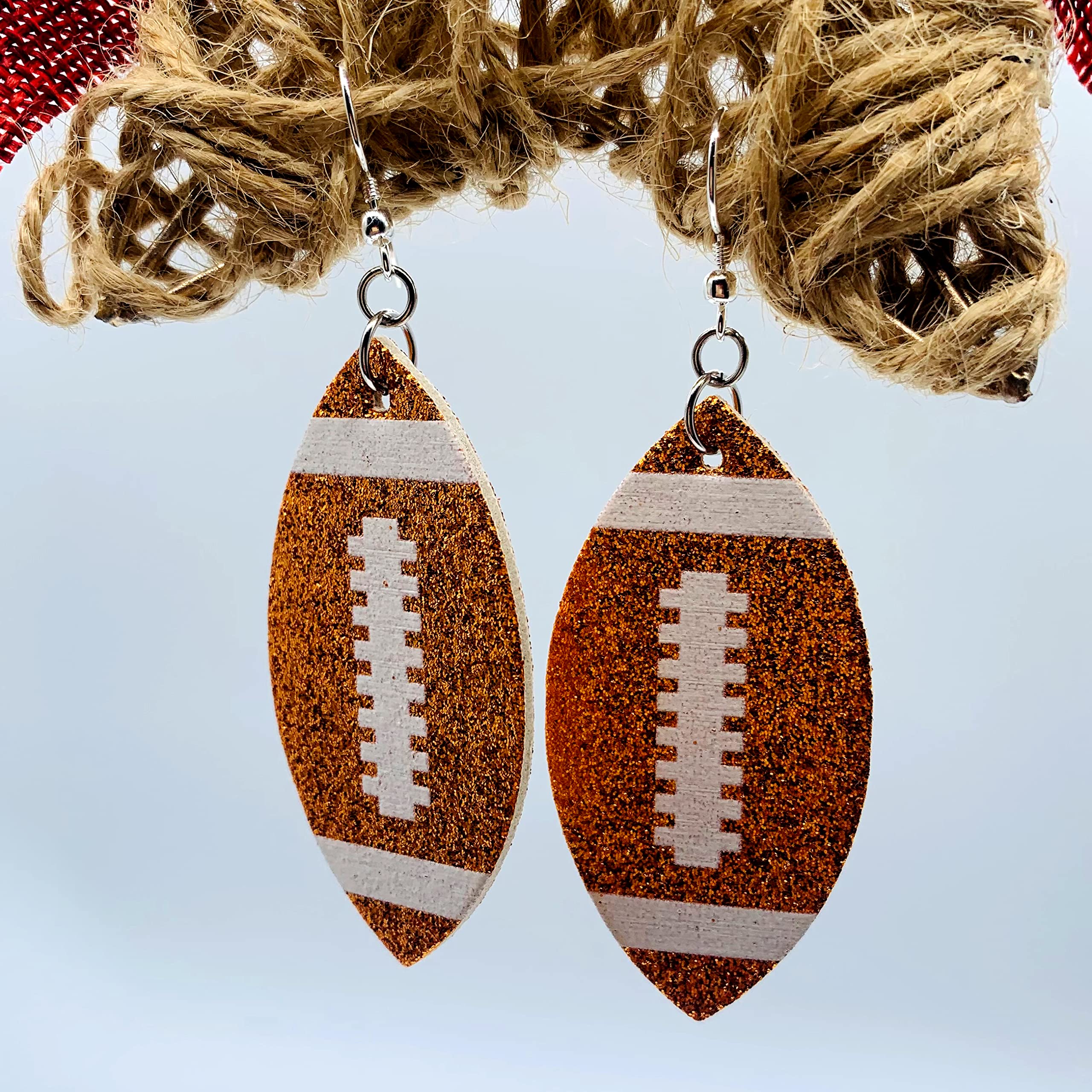 Football Earrings for Women - Stylish Soccer Jewelry Gift for Players, Fans & Football Moms - Perfect for Game Day, Parties & Sports Themed Events