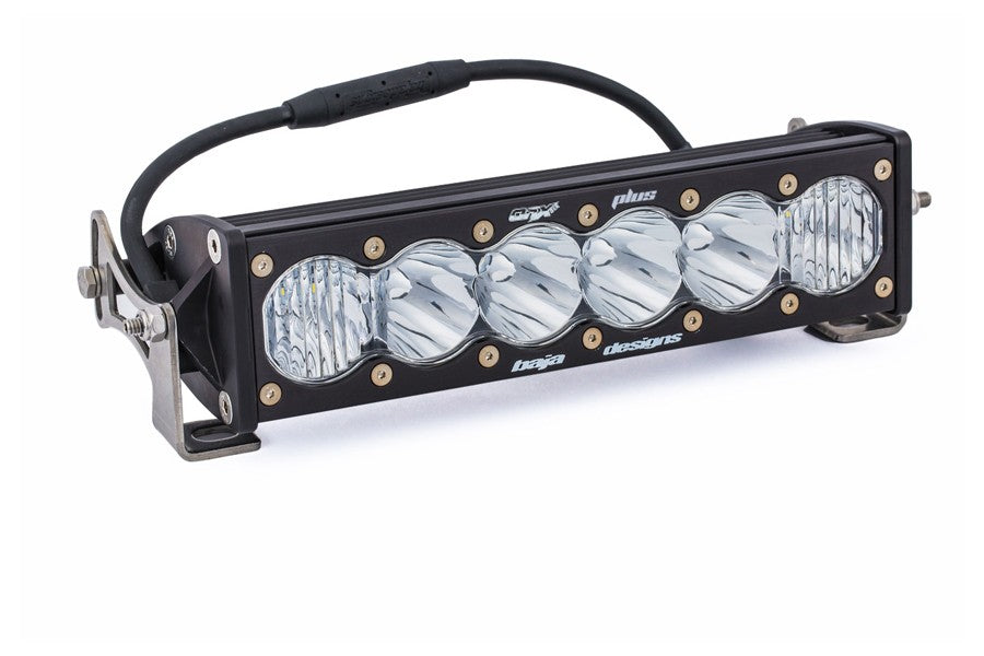 Baja Designs OnX6+ 10-Inch LED Light Bar - White Driving/Combo Beam for Off-Road Trucks, Jeeps & UTVs - Durable Waterproof Off-Road Lighting for Night Adventures