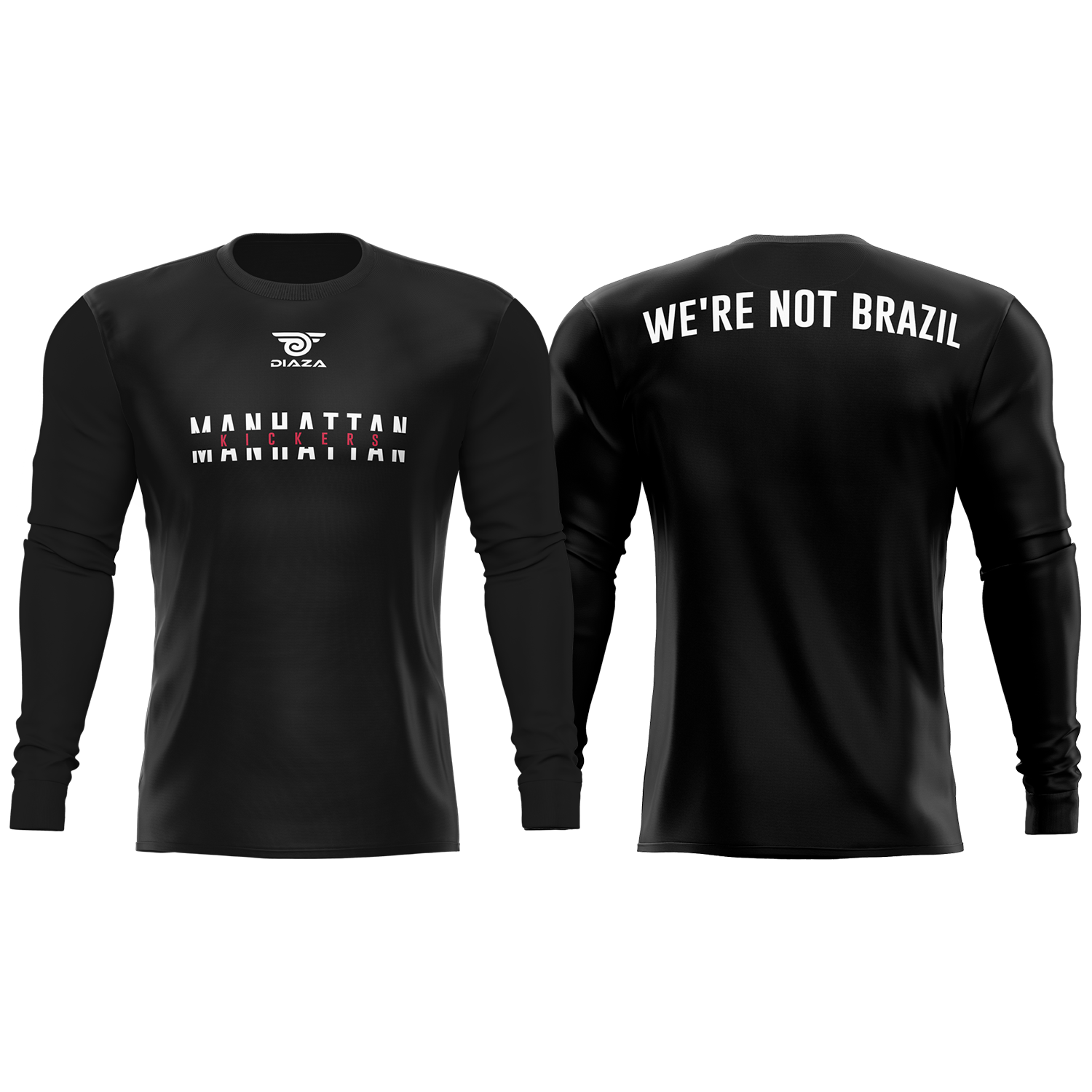 Manhattan Kickers Long Sleeve Home Jersey - Comfortable Soccer Shirt for Men - Perfect for Training, Matches & Fan Wear