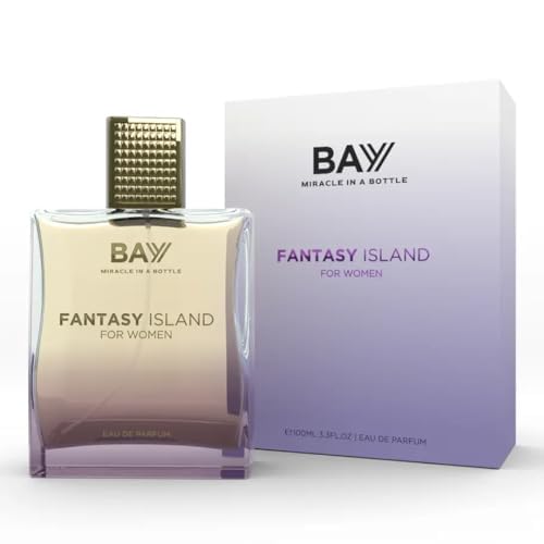 Prime Craft Luxury Fantasy Island Perfume for Women - Long Lasting Floral Eau de Parfum - 100ml Spray Bottle - Perfect for Date Nights, Special Occasions & Daily Wear
