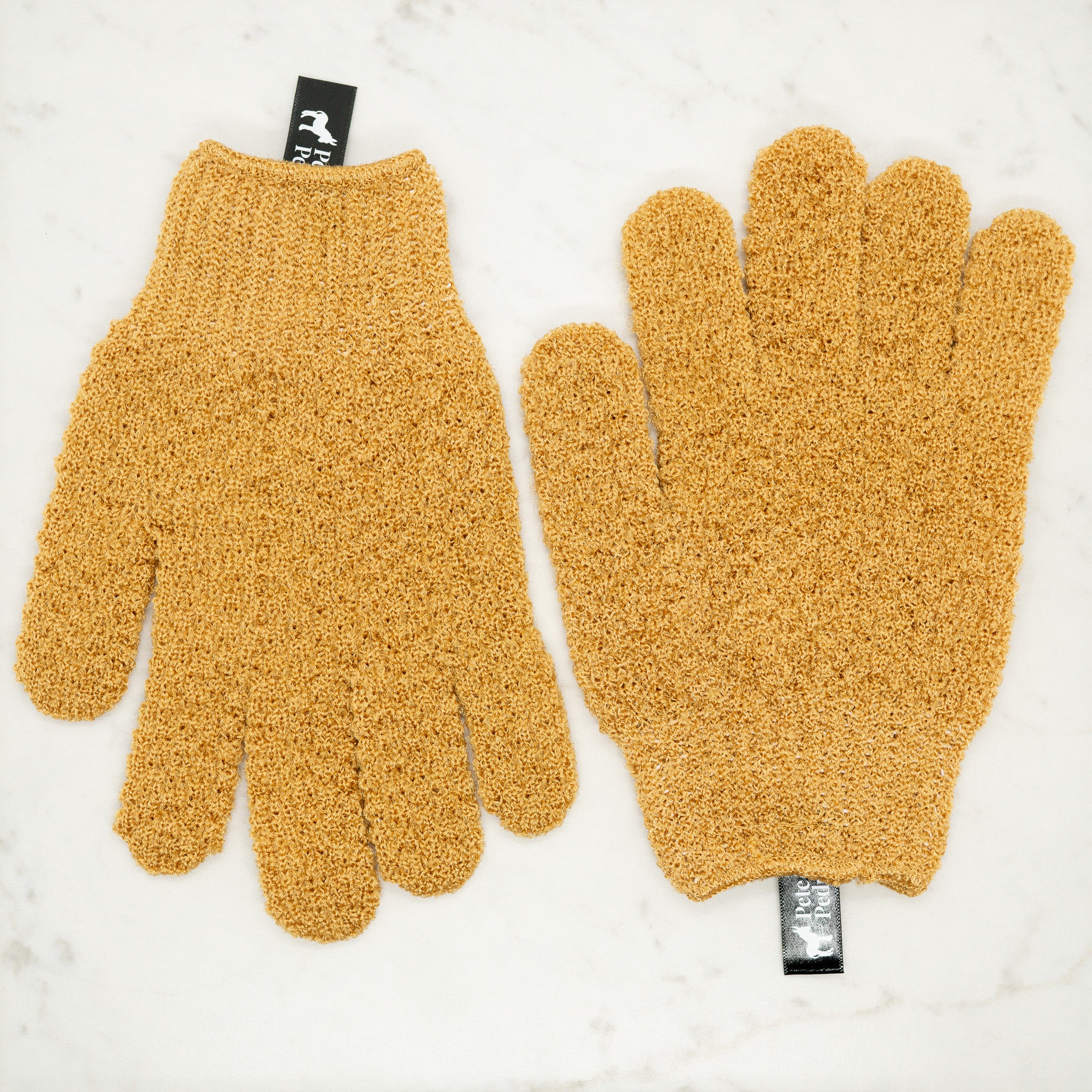 Exfoliating Shower Gloves for Smooth Skin - Spa Quality Bath & Body Scrub Mitts - Perfect for Dead Skin Removal & Dry Skin Care at Home or Salon