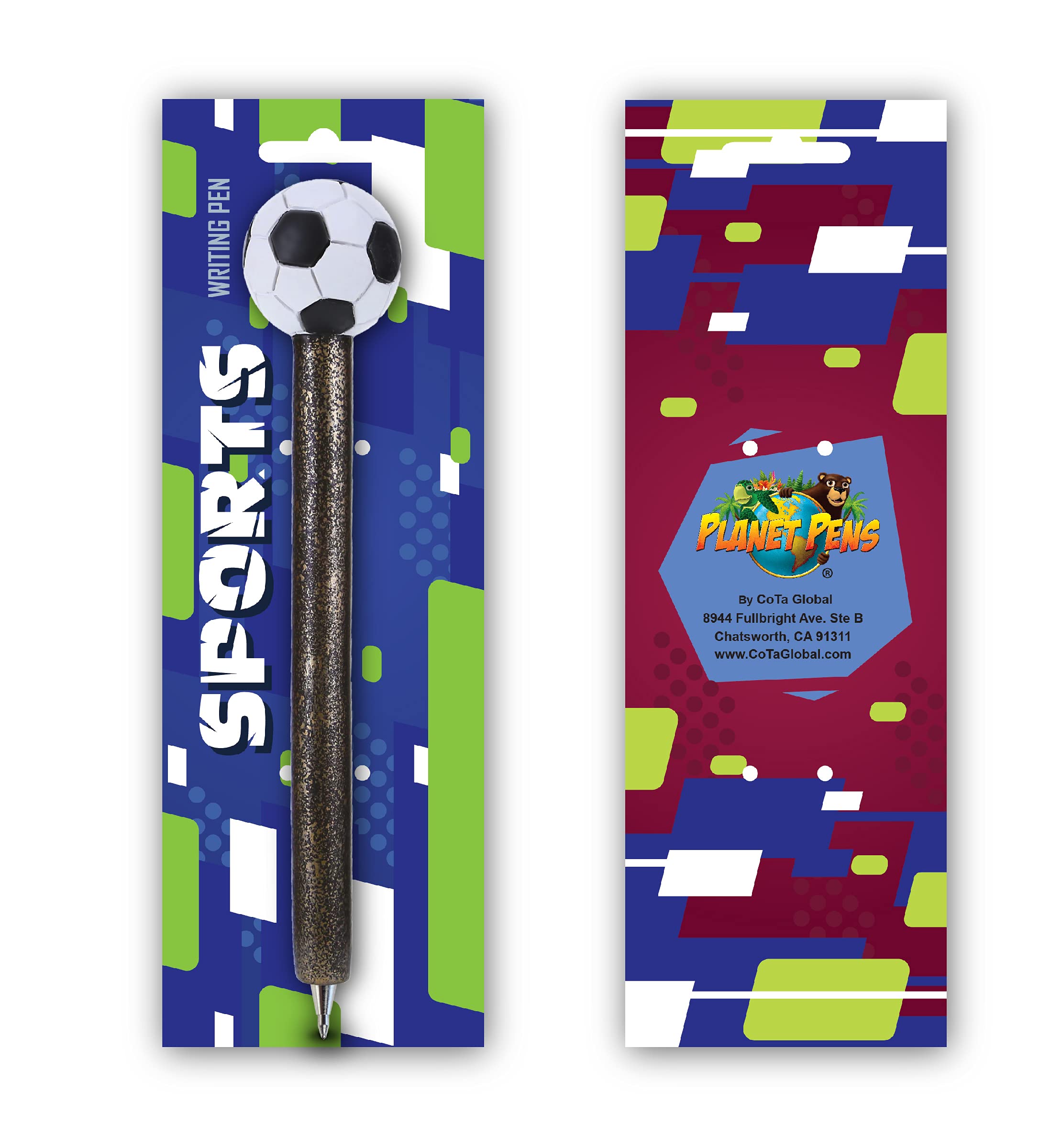 Soccer Ballpoint Pen - Fun & Unique Novelty Writing Instrument for Kids & Adults | Perfect for School, Office, Sports Fans & Desk Decor Gifts